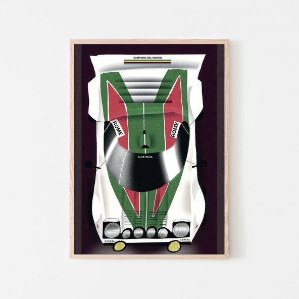 Plakat Lancia Plakat Lancia