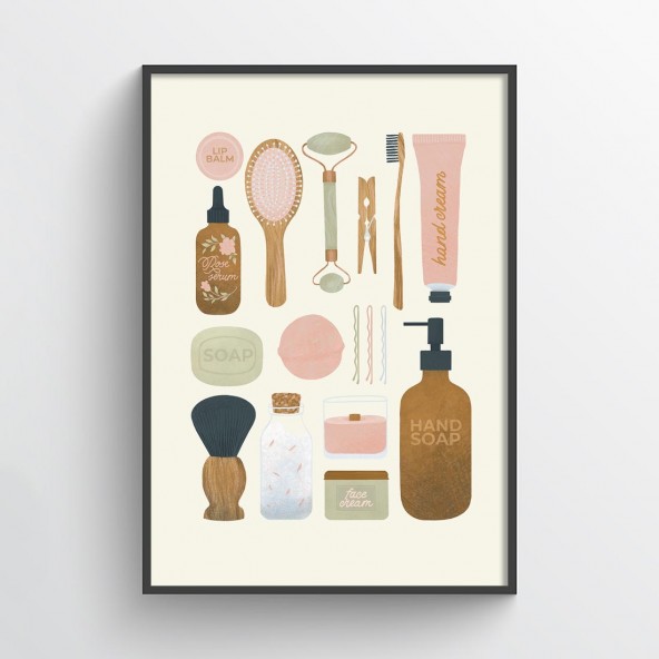 Plakat Domowe spa Plakat Domowe spa