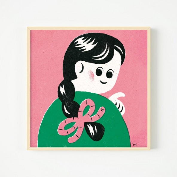 Plakat Dżdżownica Plakat Dżdżownica