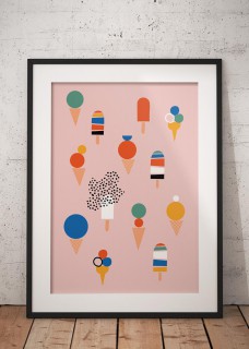 Plakat Lody 2