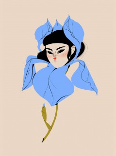 Iris Poster