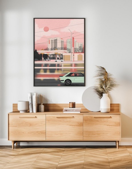 Plakat Stacja Plakat Stacja