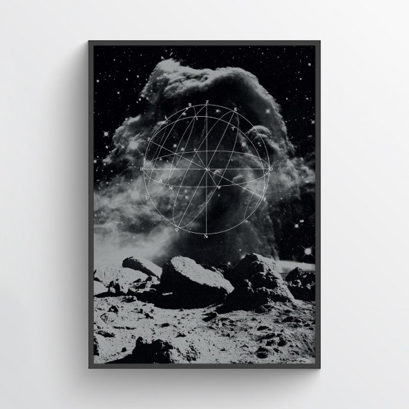 Vintage Space Poster