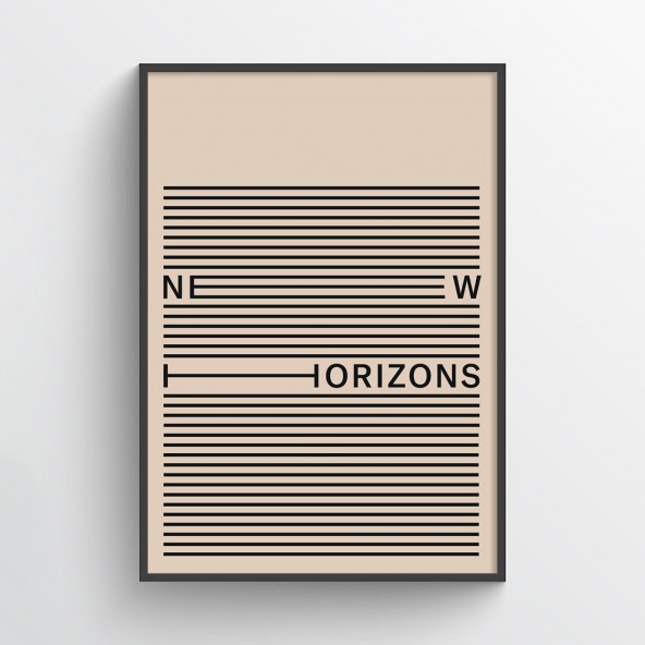 New horizons Poster New horizons Poster