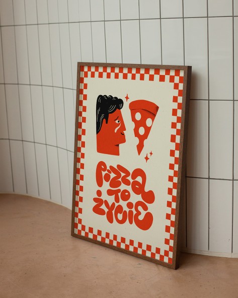 Pizza Poster Pizza Poster