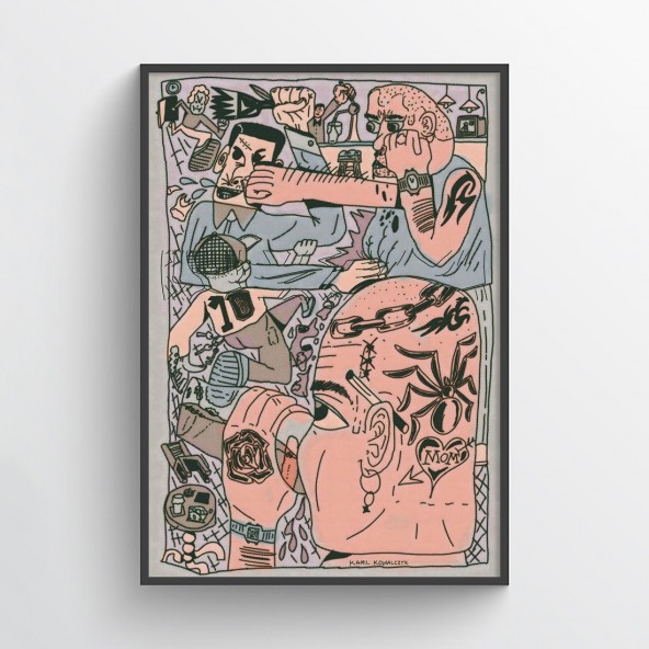 Bar Fight Poster Bar Fight Poster