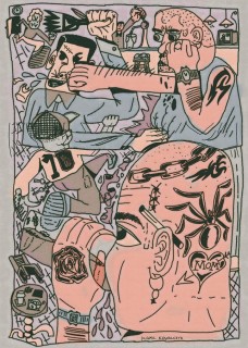 Bar Fight Poster