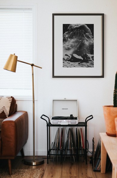 Vintage Space Poster