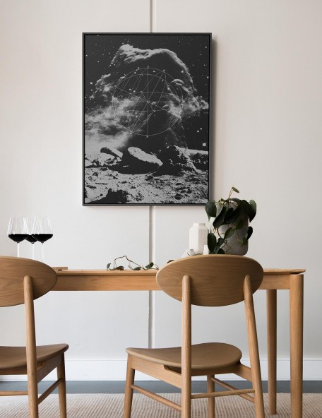 Vintage Space Poster