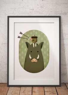 Plakat Dzik 2