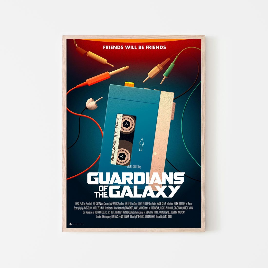 Plakat Strażnicy Galaktyki
