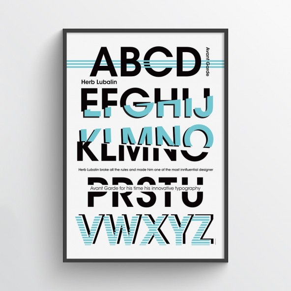 Plakat Avant Garde II