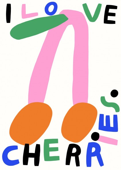 Cherries Poster