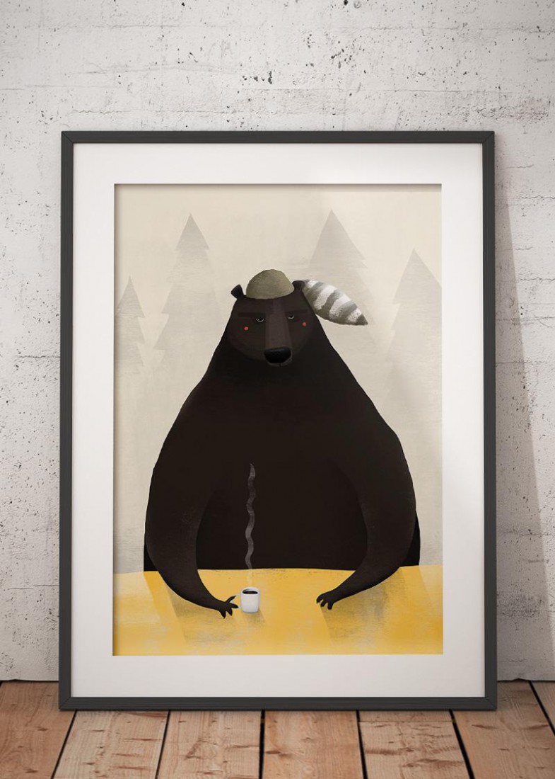 Plakat Bear