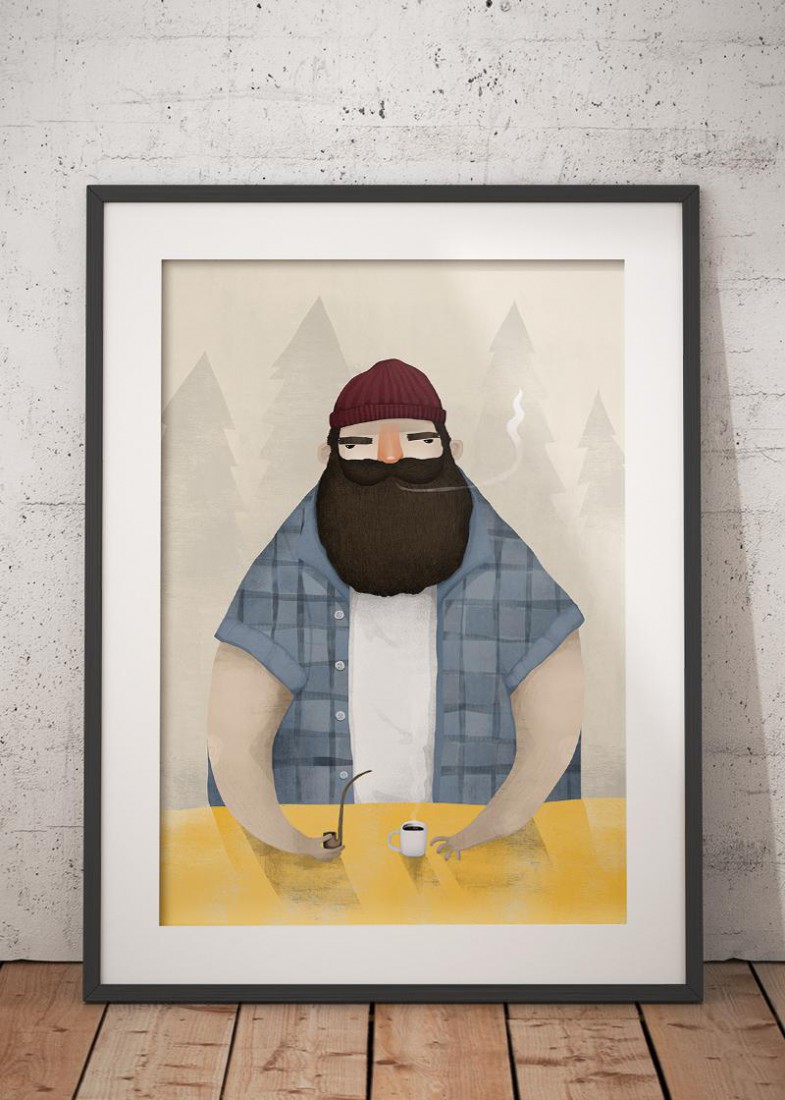Plakat Lumberjack