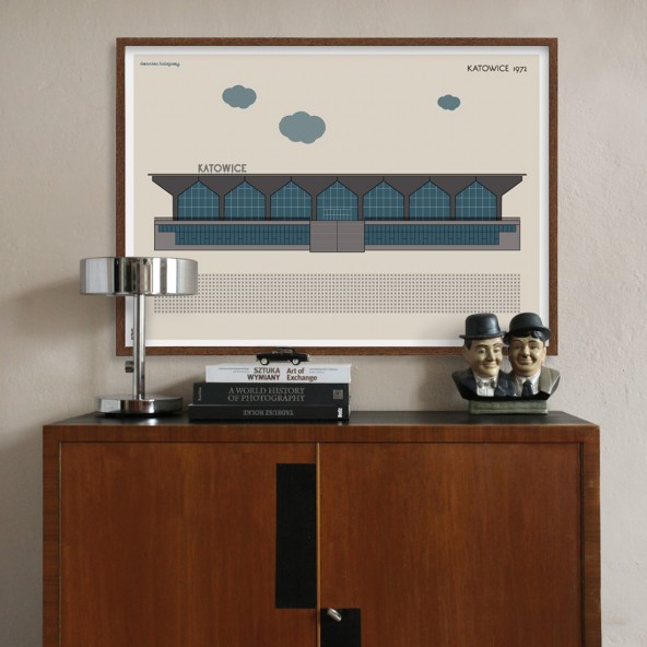 Plakat Brutal / Katowice Plakat Brutal / Katowice