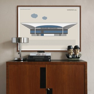 Plakat Dworzec Centralny 2