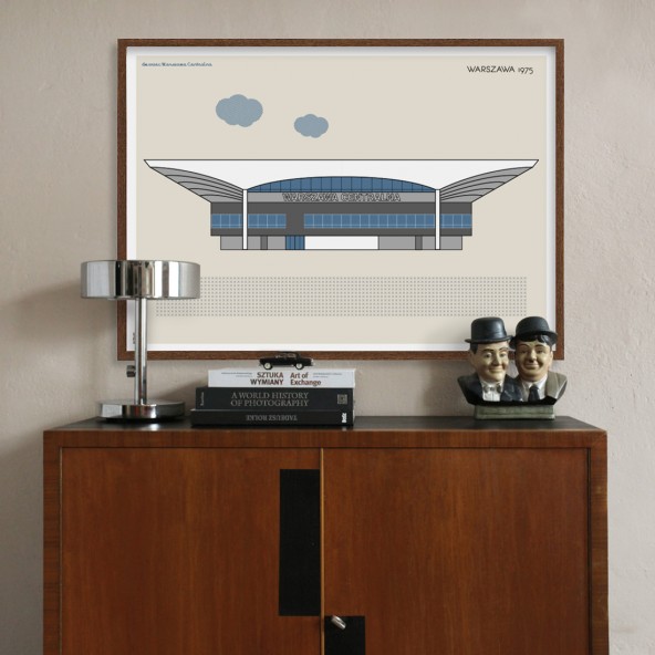 Dworzec Centralny / Warszawa Poster Dworzec Centralny / Warszawa Poster
