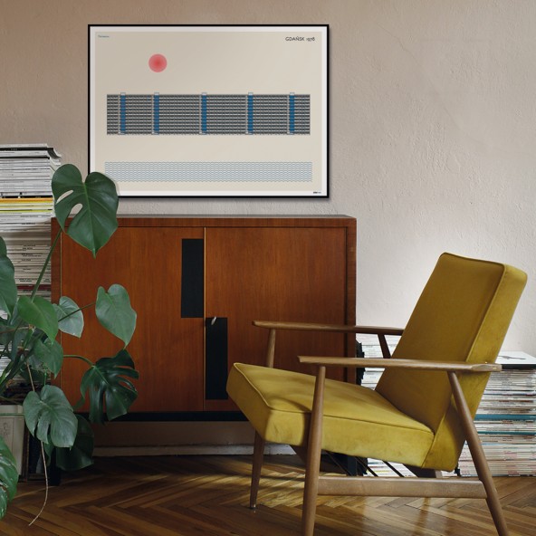 Falowiec / Gdańsk Poster Falowiec / Gdańsk Poster