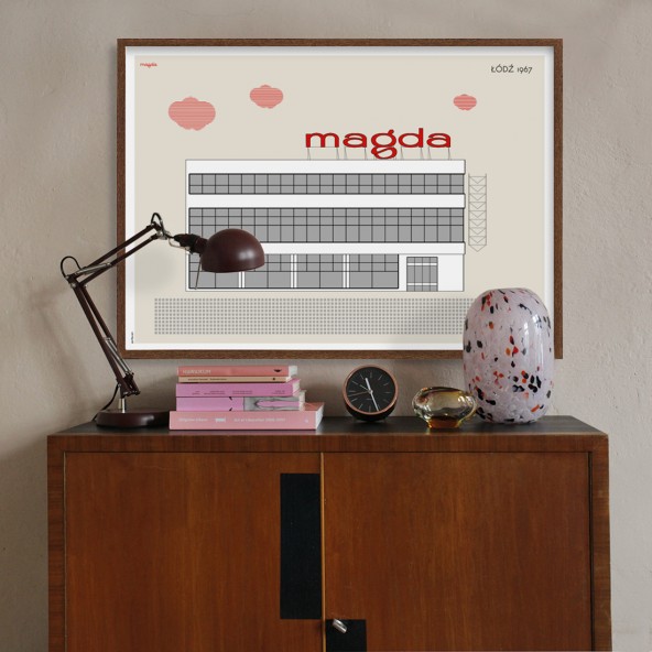 Plakat Magda / Łódź
