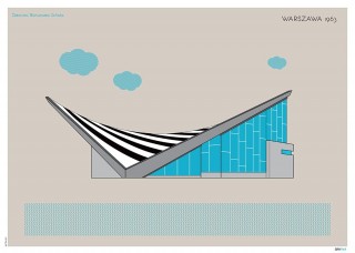 Plakat Dworzec Warszawa Ochota