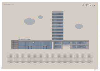 Plakat Dworzec PKP Olsztyn