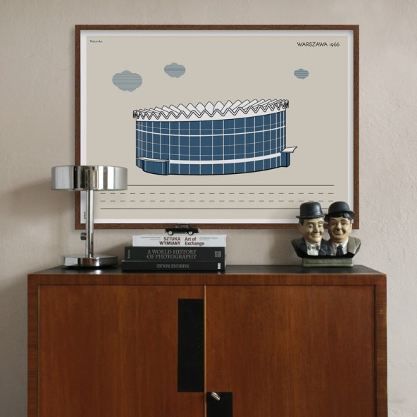 Rotunda / Warszawa Poster Rotunda / Warszawa Poster