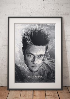 Plakat Fight Club Tyler Durden 2