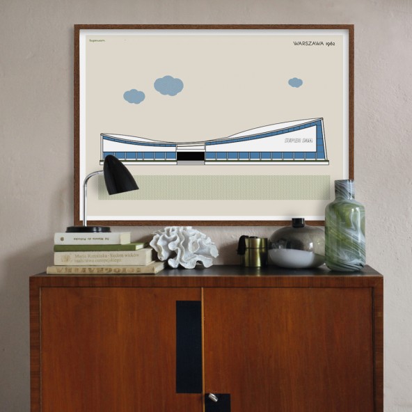 Plakat Supersam / Warszawa Plakat Supersam / Warszawa