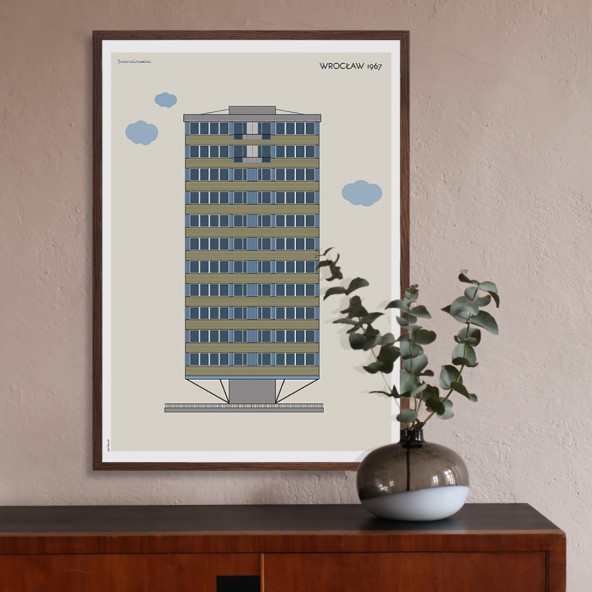 Plakat Trzonolinowiec / Wrocław Plakat Trzonolinowiec / Wrocław