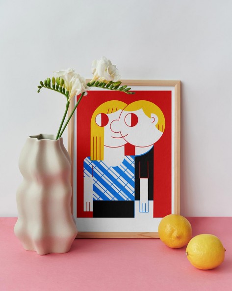 Friend I Art Print Friend I Art Print