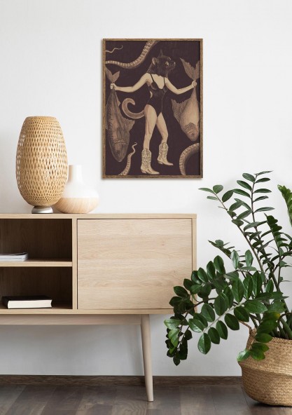 Plakat Kotka w butach Plakat Kotka w butach