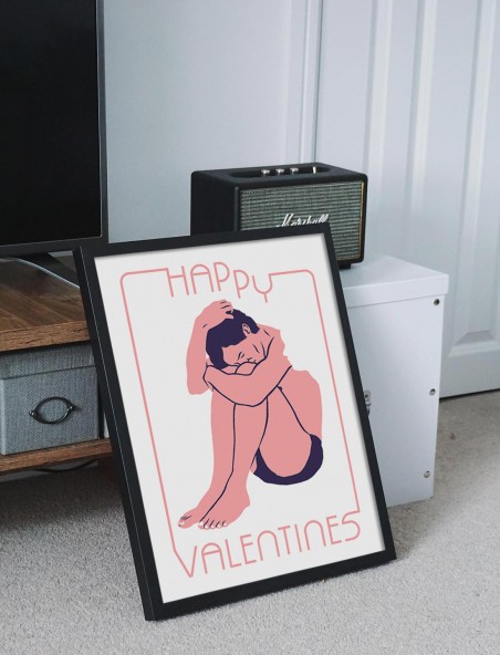Happy Valentines Art Print Happy Valentines Art Print