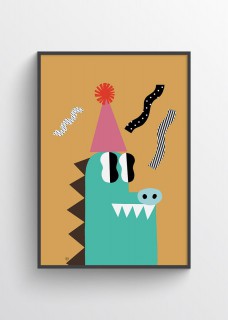 Plakat Krokodyl 2