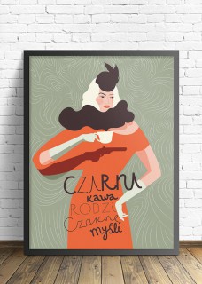 Plakat Czarne myśli 2