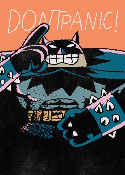 Plakat Don't panic Plakat Don't panic