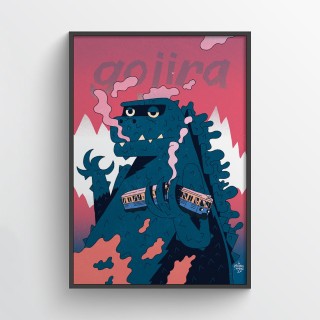 Plakat Gojira 2