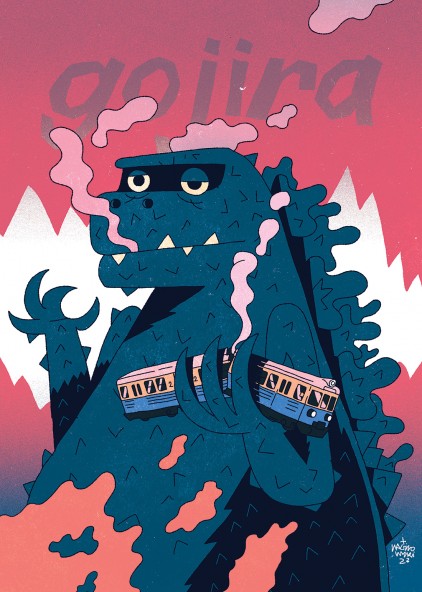 Plakat Gojira