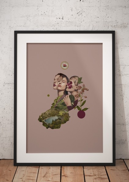 Halfworlds dusty pink