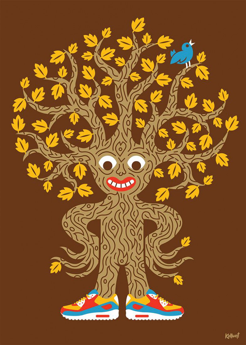Plakat Drzewo
