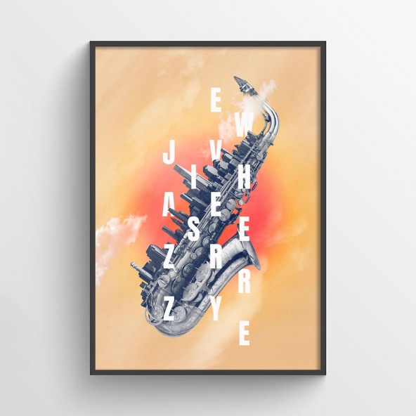 Plakat Jazz is Everywhere Plakat Jazz is Everywhere