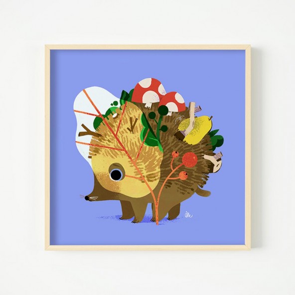 Hedgehog Poster