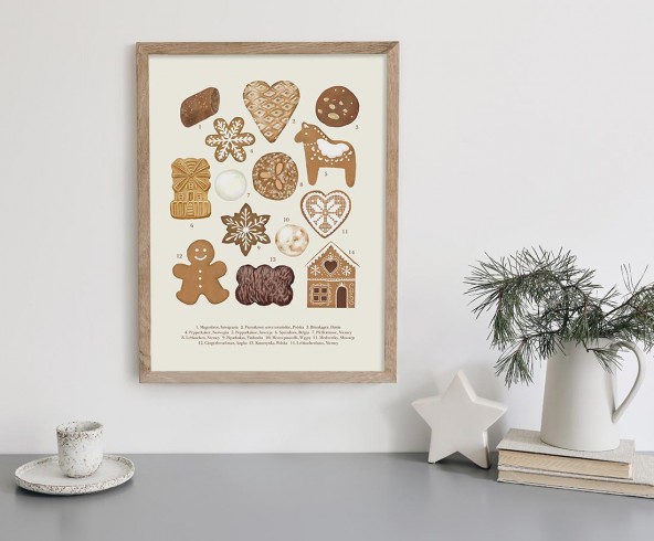 Gingerbread cookies Poster Gingerbread cookies Poster