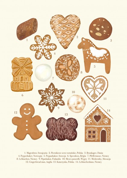 Gingerbread cookies Poster Gingerbread cookies Poster