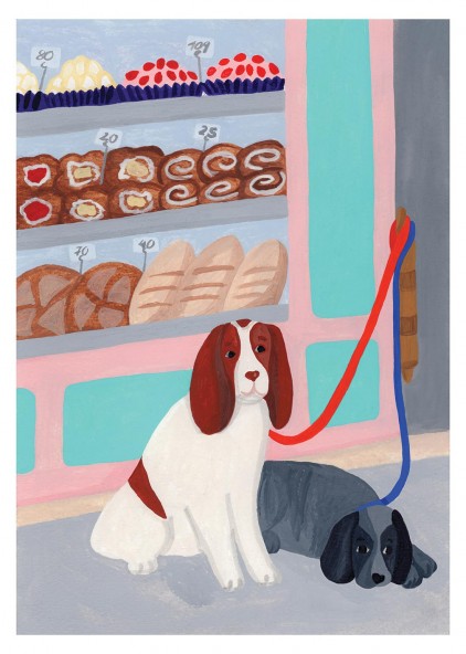 Waiting dogs Poster Waiting dogs Poster