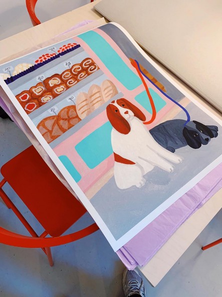 Waiting dogs Poster Waiting dogs Poster