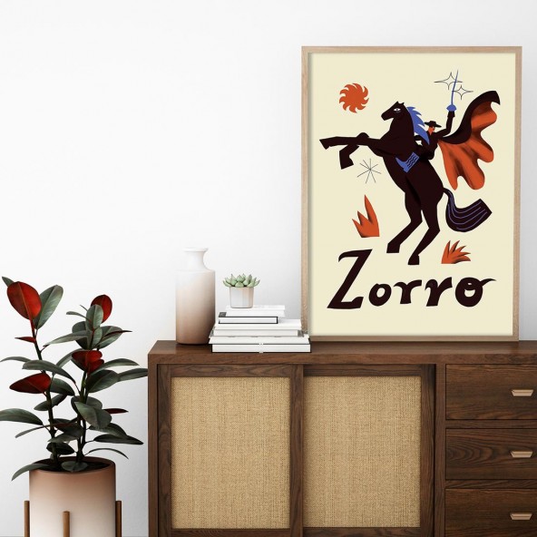 Plakat Zorro Plakat Zorro
