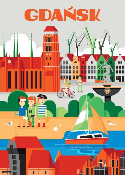 Plakat Gdańsk Plakat Gdańsk