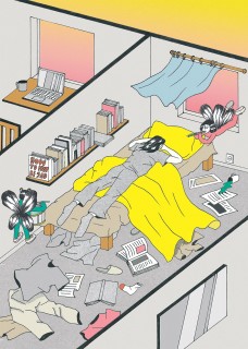 Plakat "Girl" Izy Olesinskiej