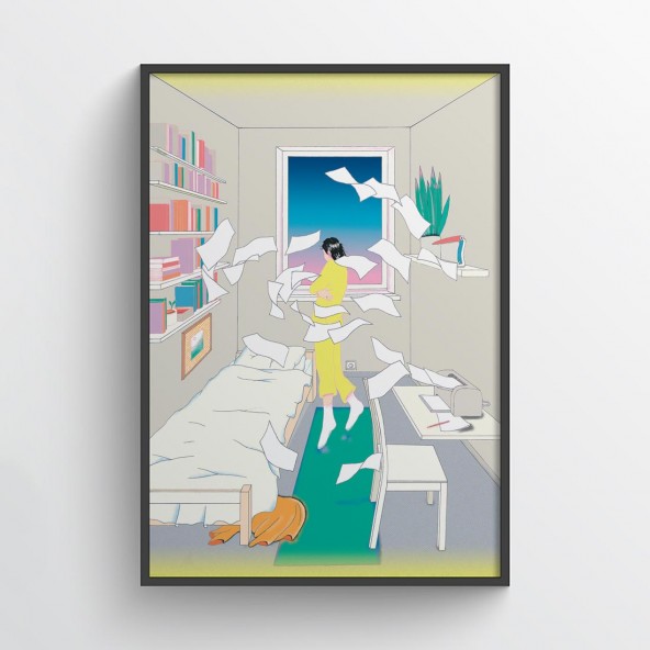 Plakat Izy Olesińskiej "Room"